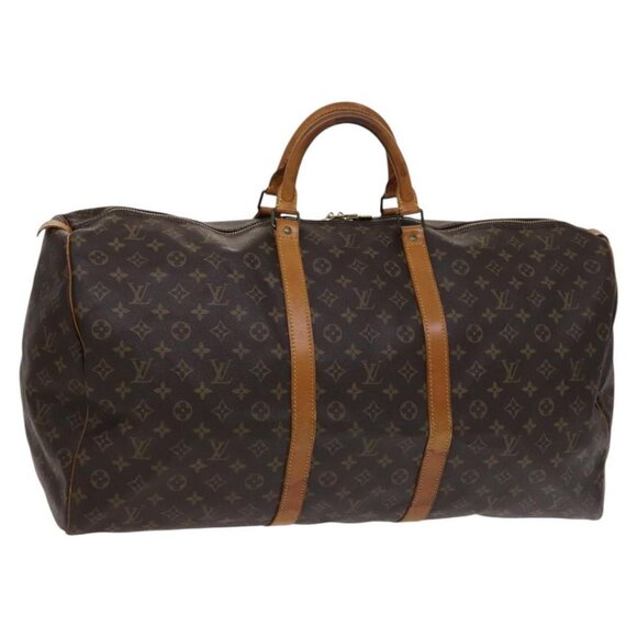 LOUIS VUITTON Monogram Keepall 60 Boston Bag - Picture 1 of 15